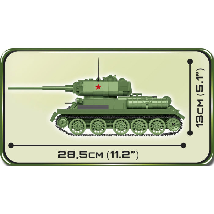 Cobi 2542 T34 85 sideview