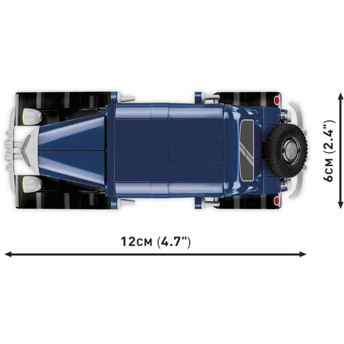 Cobi 2263 Citroen Traction avant 7A topview
