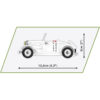 Cobi 2264 Citroen Traction avant 7C sideview